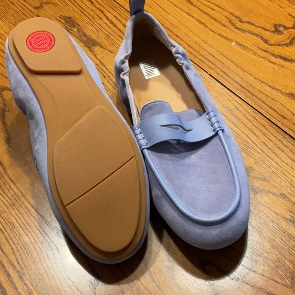 New Fitflop periwinkle size 40 slip on loafers - Picture 2 of 4